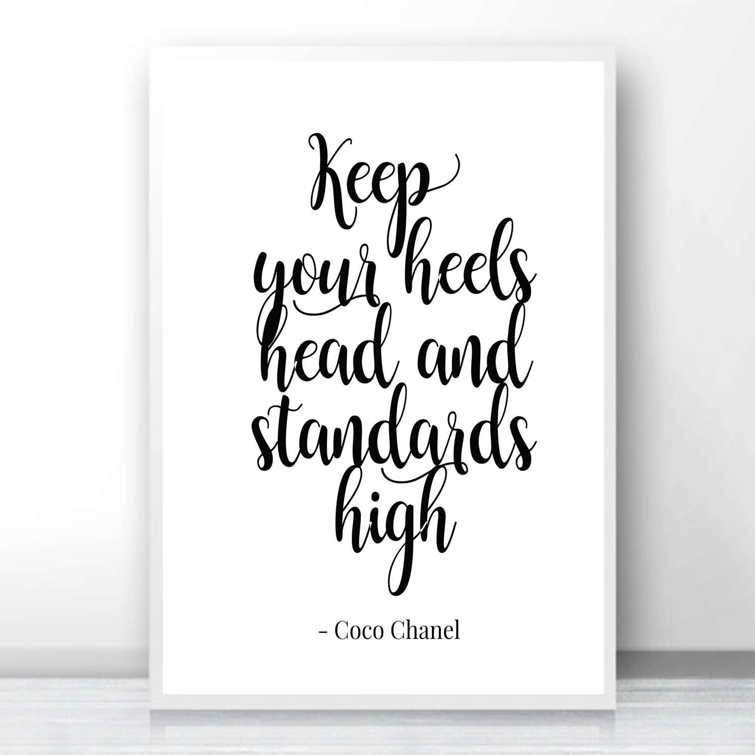 Keep Your Heels Standards High Keep Your Heels Head Coco 