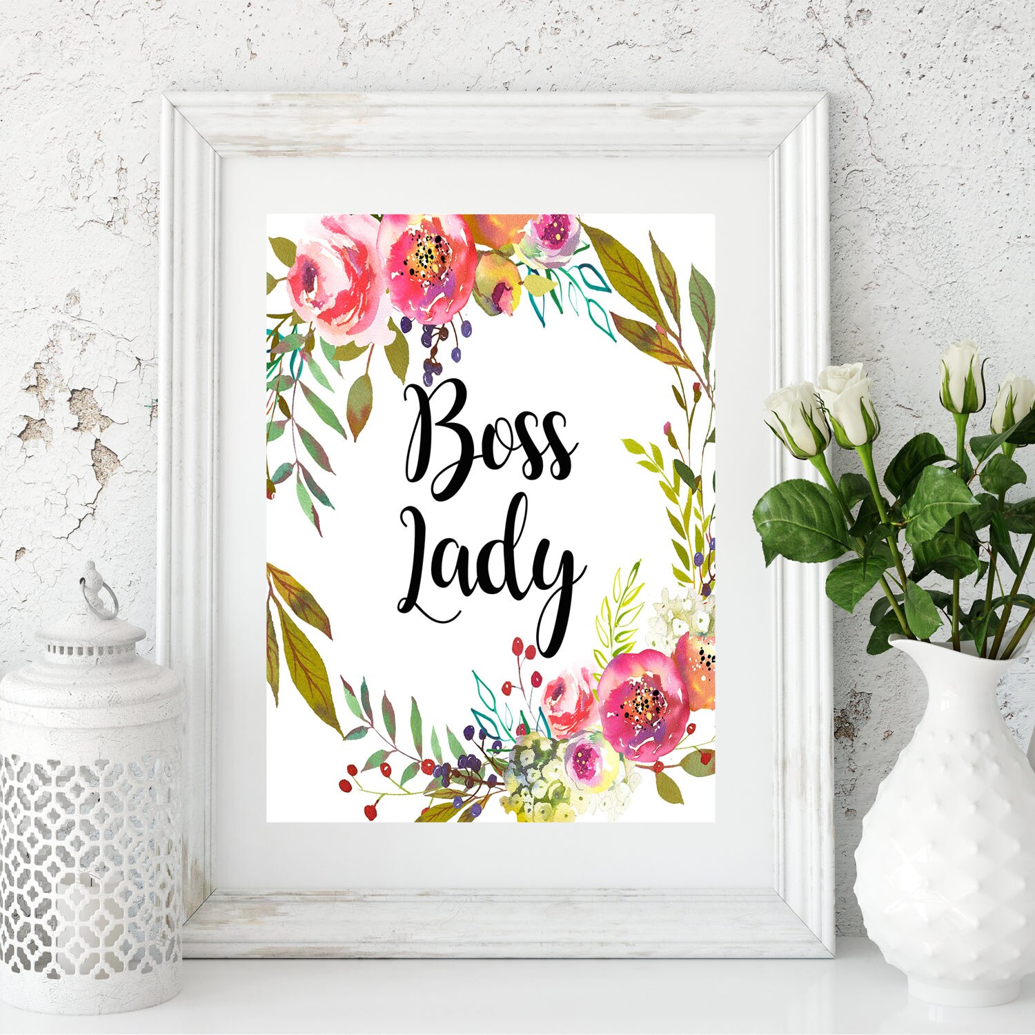 Boss Lady Wall Art Boss Lady Print Boss Lady Printable Boss - Etsy
