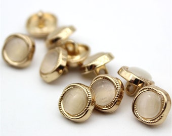 2/10/20pcs Round Opal Buttons, Buttons for Shirt Jacket Sweater,For Shirts/Coats Sweaters DIY Crafts,High QualityYS006
