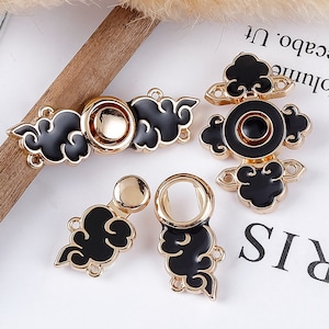 2pcs Metal frog Buttons, Sewing Fasteners Chinese Knot Closure Cheongsam Decoration Buttons,Upholstery,CB080
