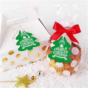 Carte en papier Kraft pour arbre de noël, 50x55mm, pour cadeaux, étiquetage, étiquettes de vente, étiquette en papier Kraft faite à la main pour mariage, bricolage, PP063, 50 pièces