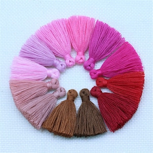 30mm Cotton Thread Tassel,10pcs Cotton Thread Tassel Accessories,Tassels For Bag/Curtain,Tassel Pendant QC002