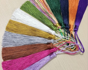 21 Couleur à choisir,12pcs 180 MM Long Silk Tassels , Silk Tassel ,Tassel Craft,Silk Tassel Accessoires,Silk Tassel Pendant , YJ011