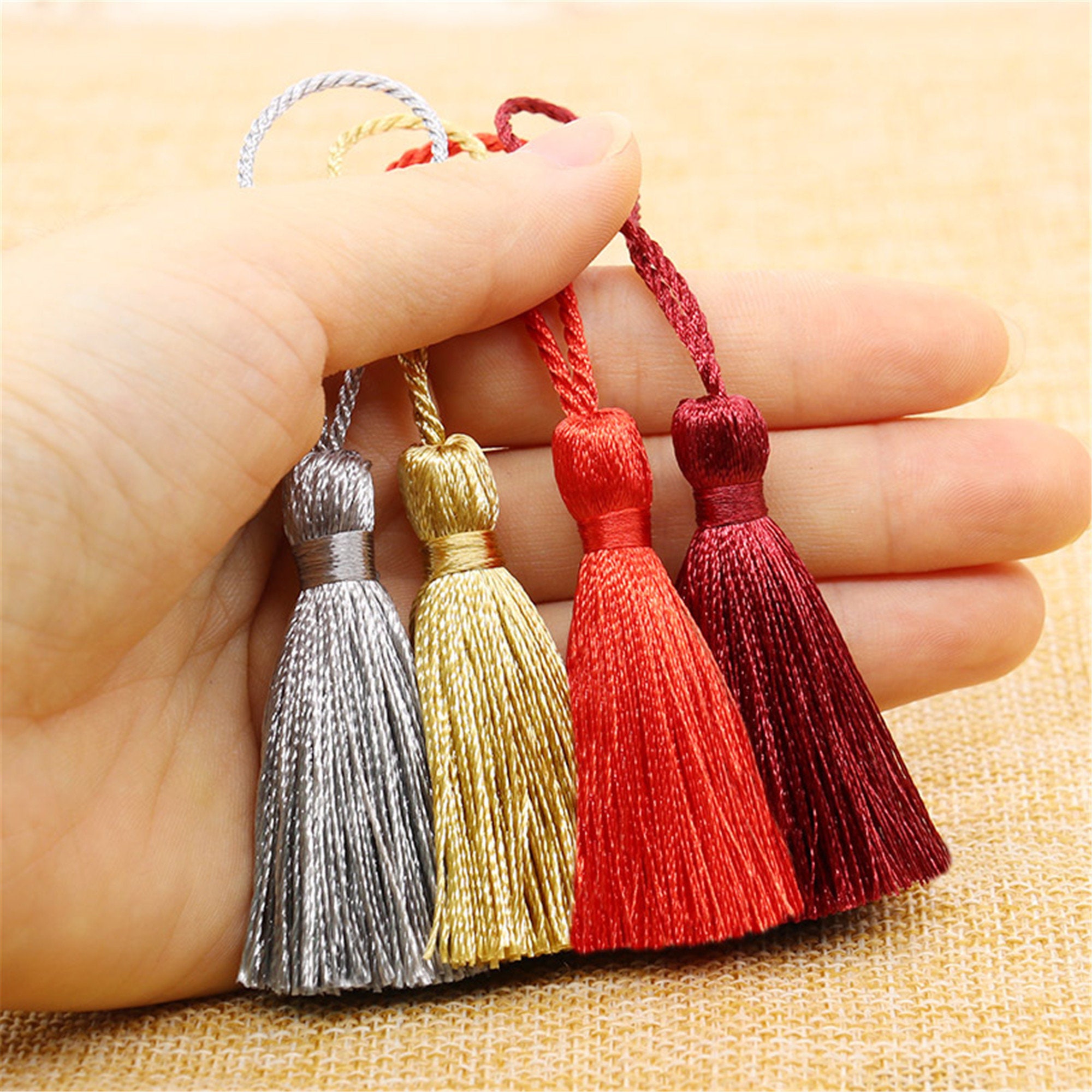 50mm Silk Tassel Tassel Pendant silk Tassel Etsy
