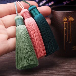 80mm Long Silk Tassels ,Silk Tassel ,Tassel Craft,Silk Tassel Accessories,Silk Tassel Pendant ,High Quality Extra Thick  YD001