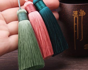 80mm Long Silk Tassels ,Silk Tassel ,Tassel Craft,Silk Tassel Accessories,Silk Tassel Pendant ,High Quality Extra Thick  YD001