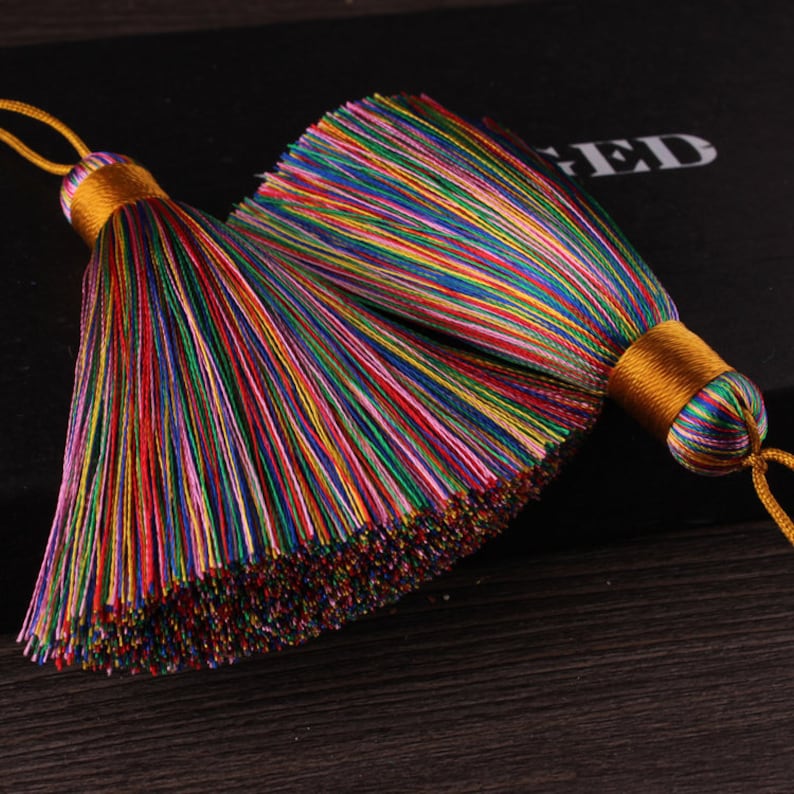 2PCS Silk Tassels silk Tassel tassel Craftsilk Tassel Etsy