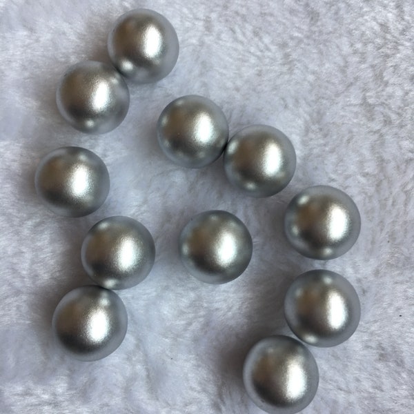 5pcs 16mm Round Chime Ball, Harmony Ball Mexico Bola Chime Beads Pendant ,Angel Caller Balls for Pregnancy Mom