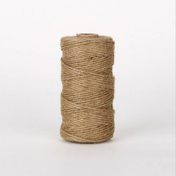 100 yard 1.5MM Solid Hemp Twine Hemptique Cord Macrame String Artisan Thread - 300ft Spool PH001