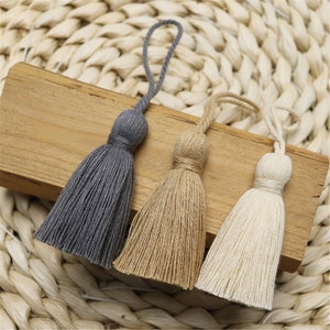 60 Color to Choose,50mm Cotton Thread Tassel,Cotton Thread Tassel Accessories,Tassel Pendant HS005