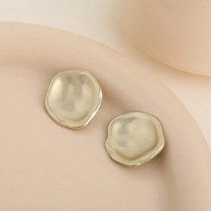 2/6/10 Uds. Botones de Metal cóncavos y convexos irregulares de 27mm plano, para camisas abrigos suéteres manualidades DIY, alta calidad YO177