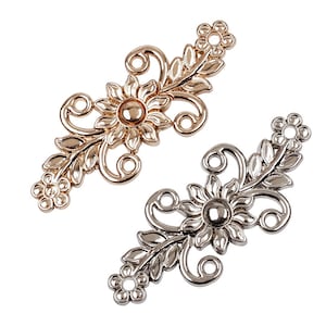 2 / 10 Stück 19x48mm Metall Frosch Knöpfe, Nähverschlüsse Chinesischer Knotenverschluss Cheongsam Dekorationsknöpfe, Polsterung, CB077