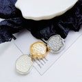2/6/10/20pcs Metal Buttons, Woolen Buttons, Suit Decoration, Black Knitted Cardigan Buttons DIY Crafts YO967