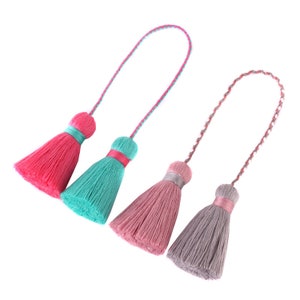22 Color to Choose,2pcs 55mm Cotton Tassel Pendant ,Tassel Craft, Cotton Tassel Accessories,High Quality Extra YD023