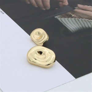 Water Ripple Button Metal Water Ripples Buttons Buttons for Shirt Jacket Sweater - Etsy