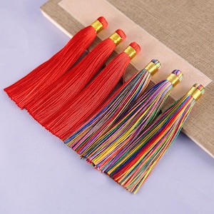 2/10pcs 120mm Polyester Silk Tassels Craft,Tassel Accessories,Tassel Pendant ,High Quality YD071