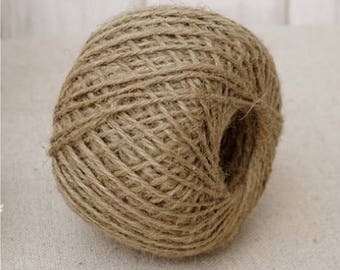 1.5MM Solid Hemp Twine Hemptique Cord Macrame String Artisan Thread - 98ft Spool PH003