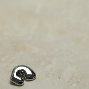 Irregular Metal Buttons Flat Plain Plane Gold Silver Shank ,for Shirts Coats Sweaters DIY Crafts YS616 Silver