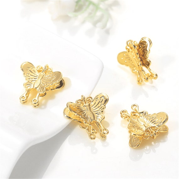 Pure Gold 24k Yellow Butterfly Gold Butterfly Necklace For Women Perfect  For Weddings, Engagements, And Birthdays Ideal Jewelry Gift In 2021 From  Shuiyan168, $38.2 | DHgate.Com