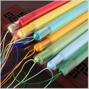 68 colori tra cui scegliere, 1 pz. 250 mm di lunghezza nappa di seta, artigianato nappa, ciondolo nappa, accessori nappa, alta qualità extra YD125