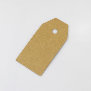 50pcs 40*70mm étiquettes en papier Kraft vierges pour cadeaux, étiquetage, étiquettes de vente papier Kraft à la main étiquette de mariage bricolage PP095