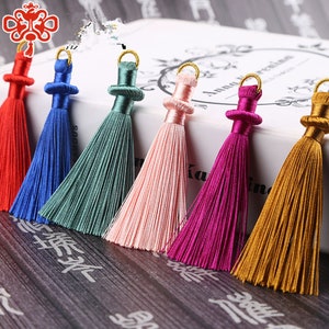 26 Color to Choose,2/10pcs 80mm Creative Cap Tassels ,Tassel Craft,Silk Tassel Accessories,Silk Tassel Pendant ,High Quality LP038