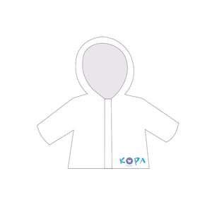 DOLLS CLOTHES PATTERN | Hoodie Pattern to fit Baby Born / Our Generation / Baby Alive / American Girl Doll (43cm)