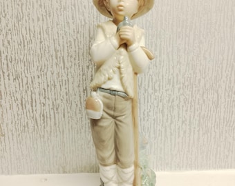 リヤドロ スノーボード少年の磁器製置物「これは楽しい」#8263 - Etsy 日本