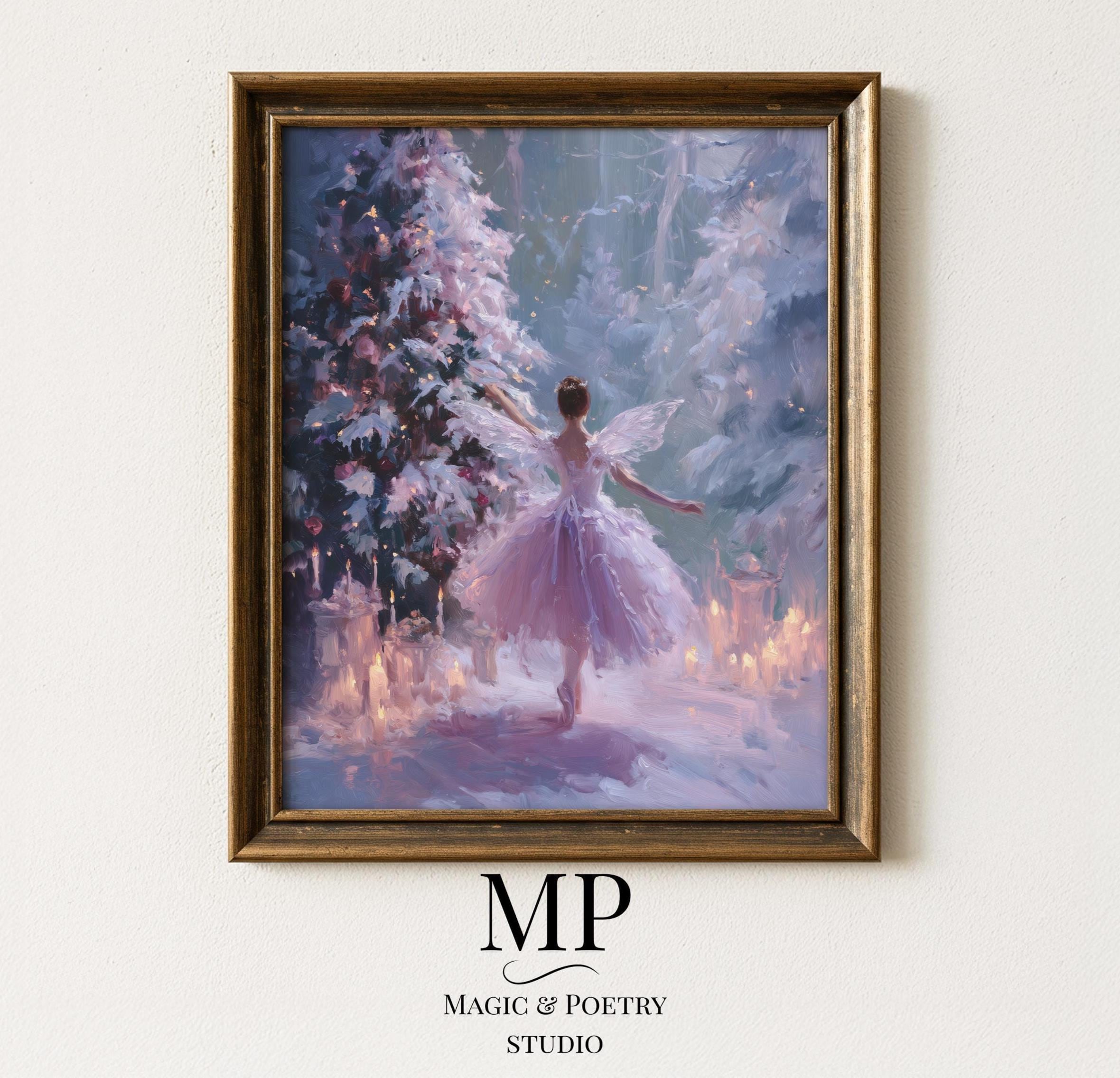 Sugar Plum Fairy Art - Etsy Canada