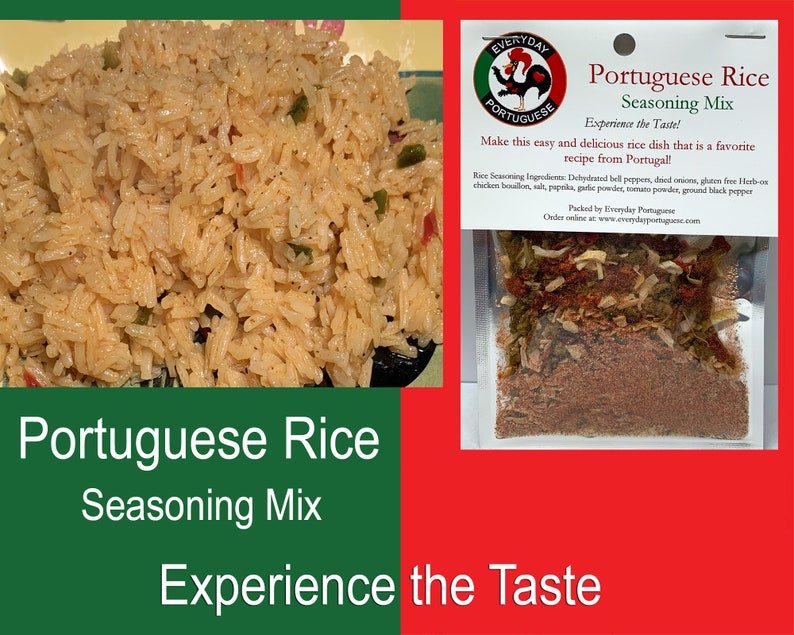 Portuguese Rice Seasoning Mix Etsy