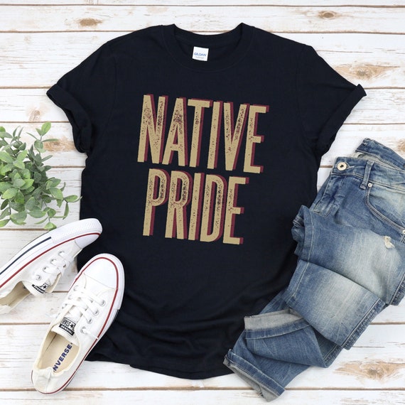 Native Pride American Indian Heritage Shirt, Black Native American Tee, Gift for Native Family, Gift for Cousins, Dope NDN Shirt