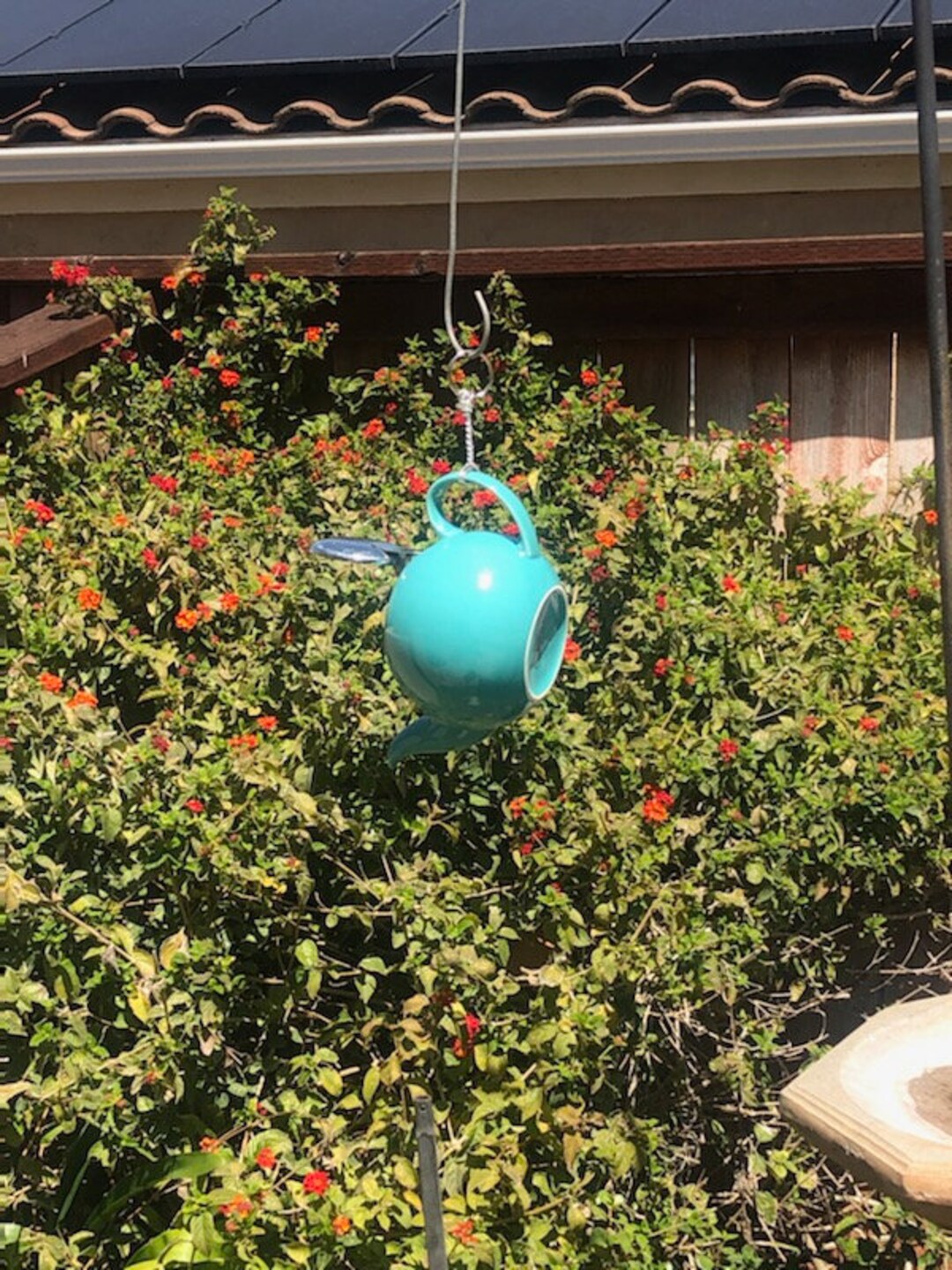 Bird Feeder Bird Nest Planter Garden Décor Hang in Tree Etsy