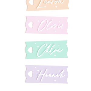 Personalized Stanley Name Plate, Stanley Name Tag, Acrylic Lid Topper, Custom Tumbler Tag, 40oz, 30oz, Quencher H2.0, Bridesmaid Gift, Mama