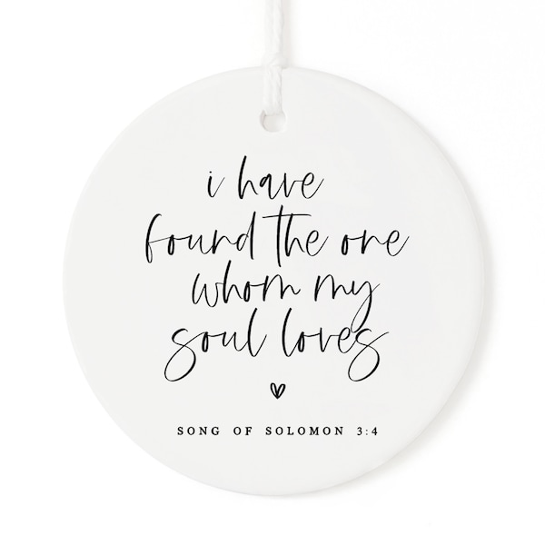 Bible Verse Ornament Etsy