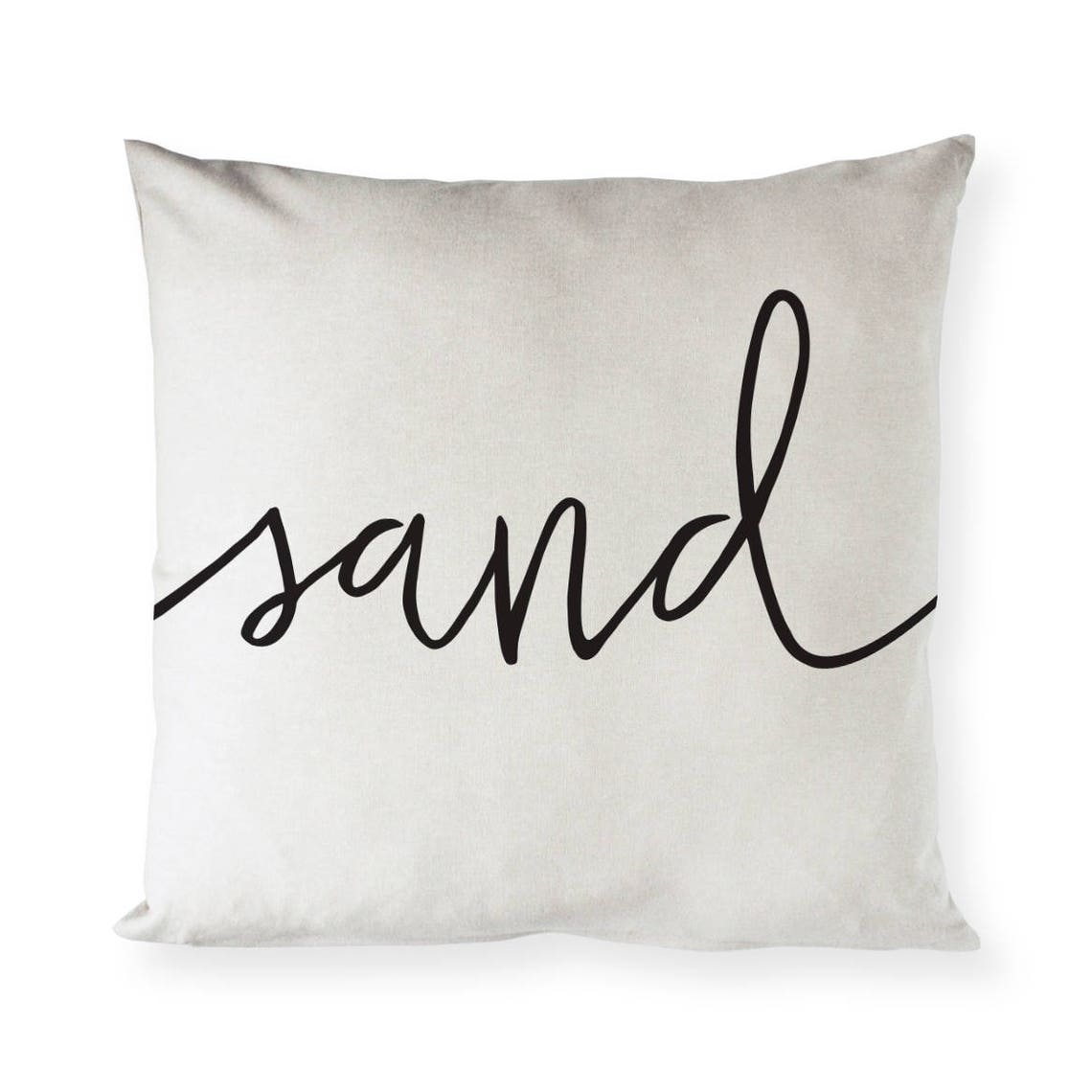 Sand Cotton Canvas Pillow Cover Pillowcase Cushion Cover and Etsy
