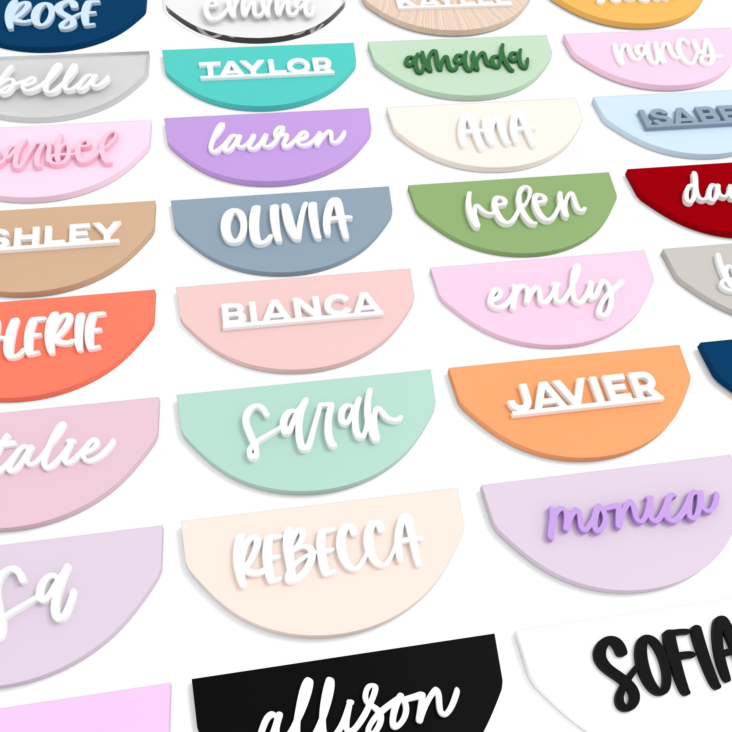 Personalized Custom Name Owala FreeSip Name Plate, Water Bottle Name Tag, Acrylic Lid Topper, Tumbler Accessory, Tumbler Tag, Kid Cup Topper