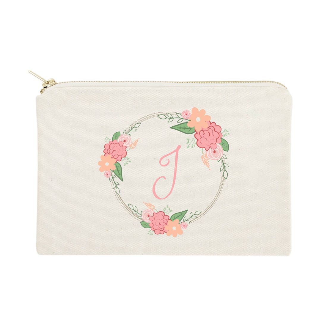 Personalized Monogram Cosmetic Bag