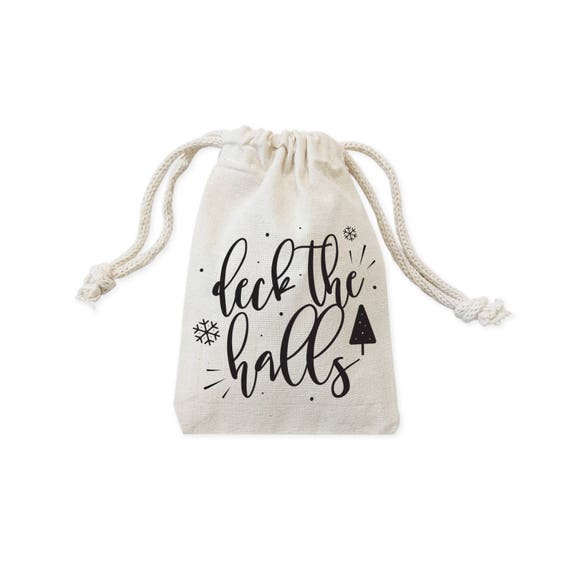 Canvas clearance favor bags