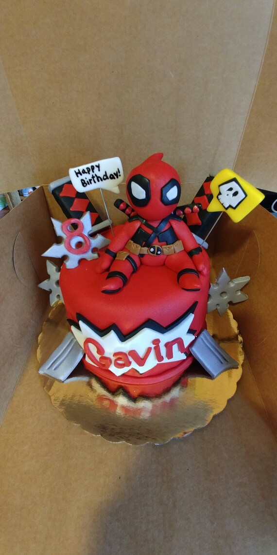 deadpool tree topper