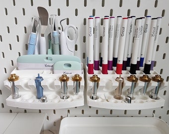 3D Printer Files for Cricut Tool, Blade, Marker/Pen Organizers for (Desktop, Ikea SKADIS or UPPSPEL)