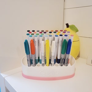 Cricut Marker Pen Organizer (Holds 45+ Markers / Pens)