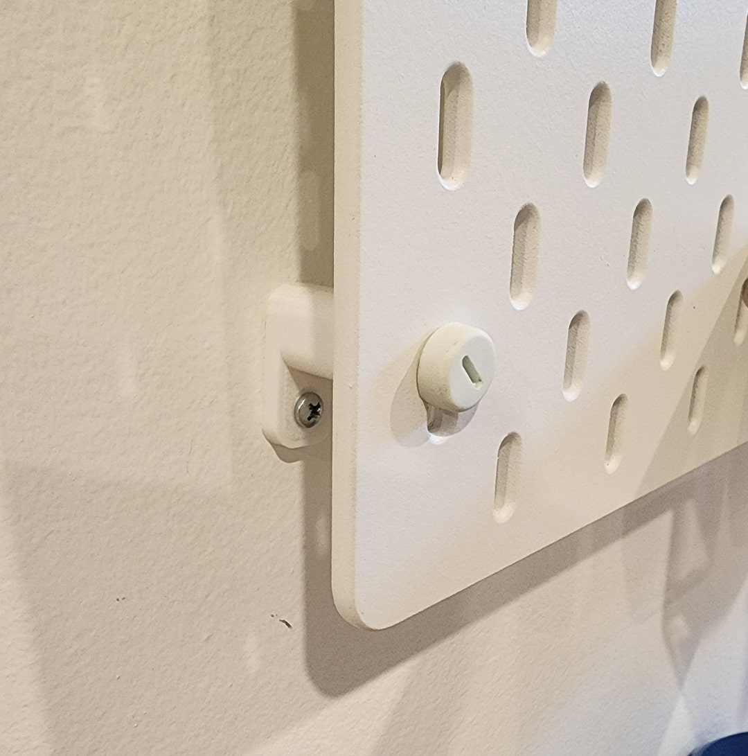 Lower Safety Mounts IKEA SKADIS & UPPSPELL Pegboard (5 Colors) - Etsy