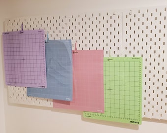 Cricut Mat Holders for Ikea SKADIS or Pegboard (2 or 4 Pack)