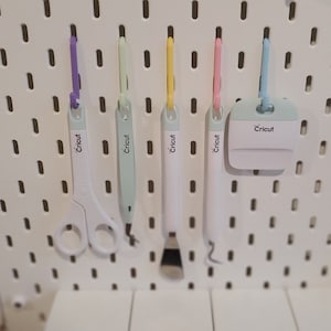 Multicolor Hooks for IKEA SKADIS or 1/4&quot; Pegboard