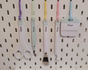 Multicolor Hooks for IKEA SKADIS or 1/4&quot; Pegboard