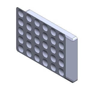 3D-skrivarfiler för COPIC Sketch Marker 30 Organizer för Ikea SKADIS (STL och 3MF) (Endast för personligt bruk)