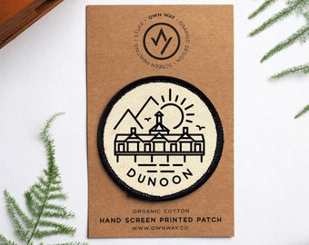 Dunoon - Península Cowal - Patch de algodão orgânico