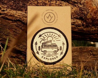 Adventure Series - Explorer - Patch de algodão orgânico