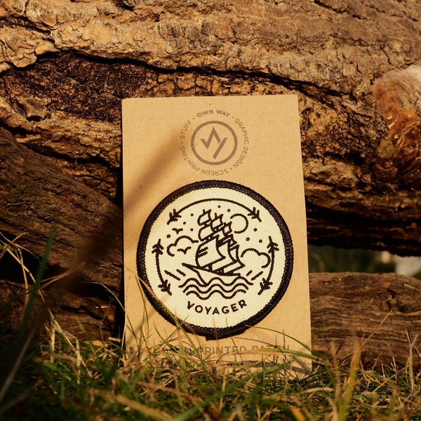 Adventure Series - Voyager - Organic Cotton Patch