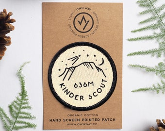 Kinder Scout - Picos Mais Altos - Patch de Algodão Orgânico